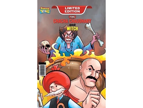 Livro Chacha Chaudhary Aur Jadugarni/Witch de Pran (Inglês - Capa Dura)