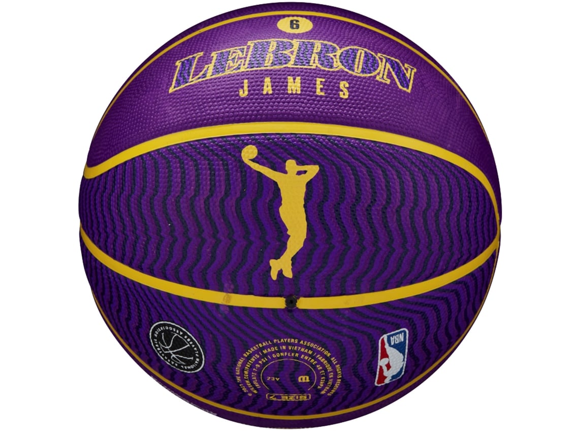 Bola Basquete Nba Lebron James Lakers Wilson Oficial no Shoptime