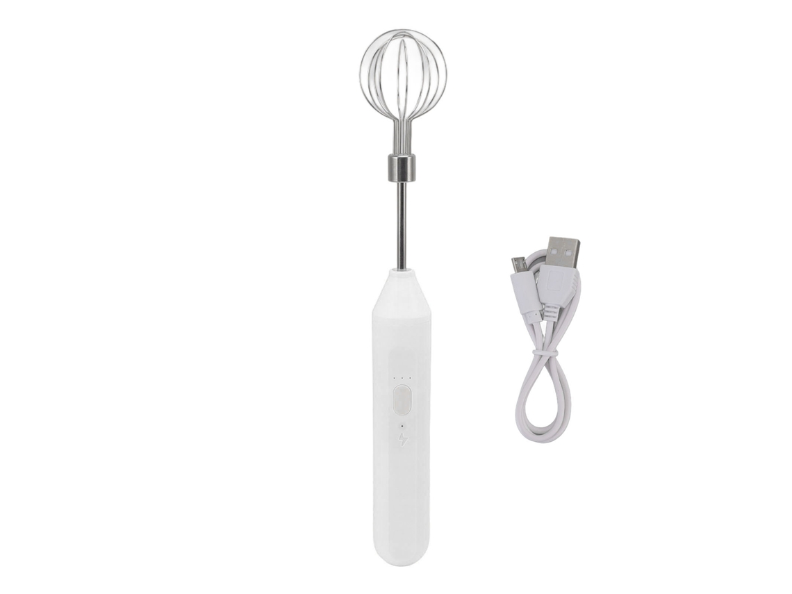 Misturador Elétrico LAXISCREED 3 Velocidades Bateria Branco