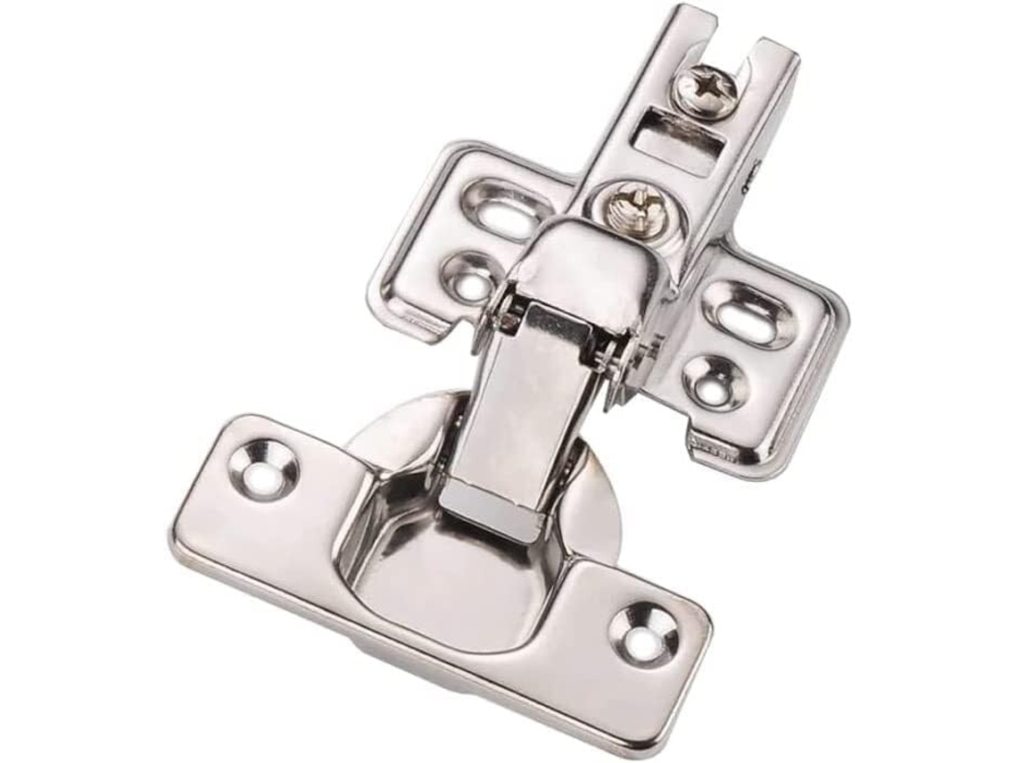 Dobradiças Para Portas De Armários Cozinha, Dobradiças Hidráulicas De Aço Inoxidável Com Amortecimento Para Fechamento