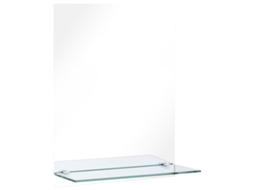 Wall Mirror, Wall Mirrors Vidaxl Prateado Vidro (50 X 70 Cm)