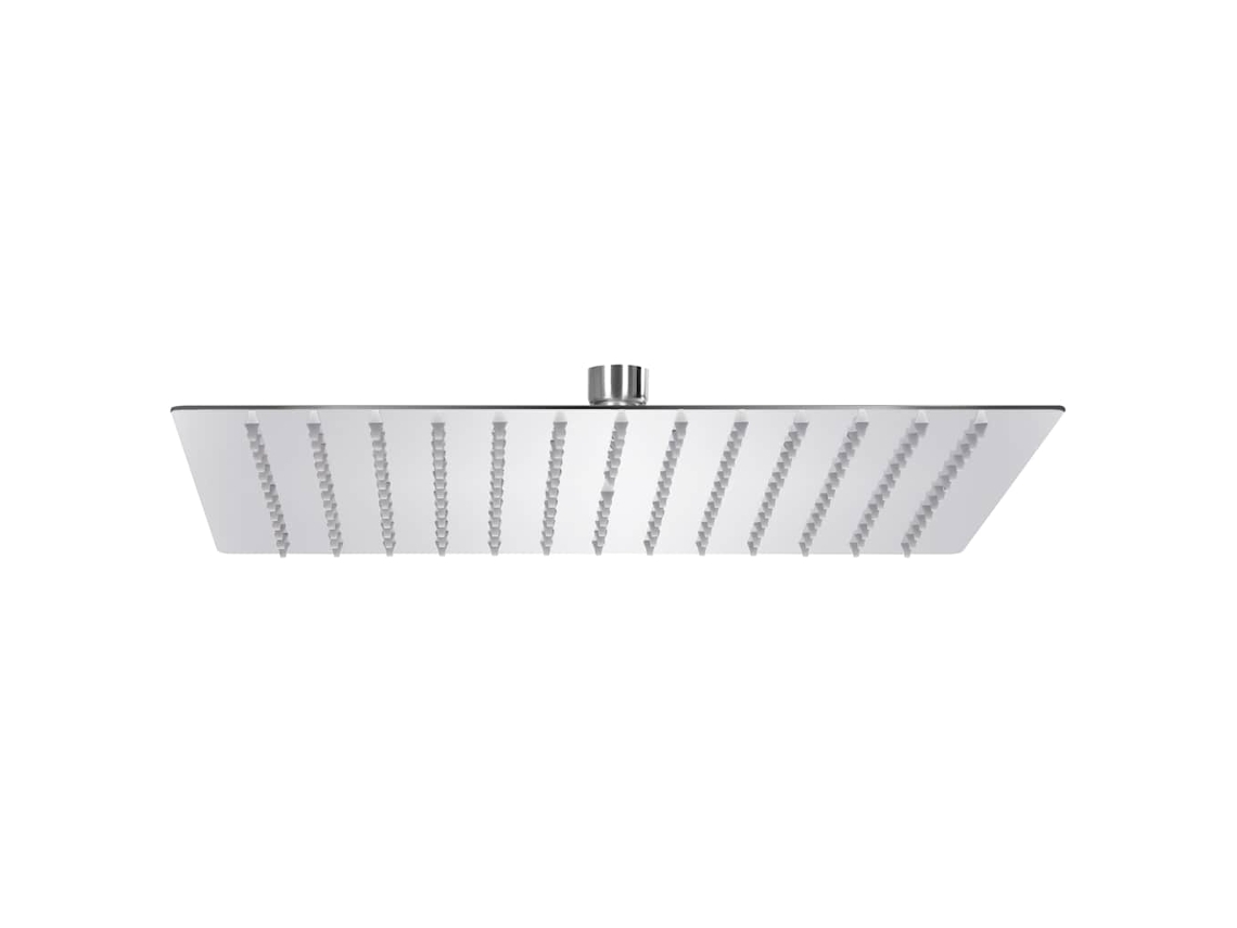 Vidaxl Cabeça De Chuveiro Quadrada Em Aço Inoxidável 304 30x30 Cm
