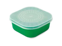 Caixa de Isca Quadrada Verde 0.50 Llineaeffe