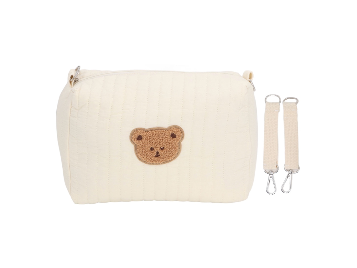 Primerox saco de Armazenamento para Carrinho de Bebê com Ganchos Duos Fecho Zipper Multifuncional