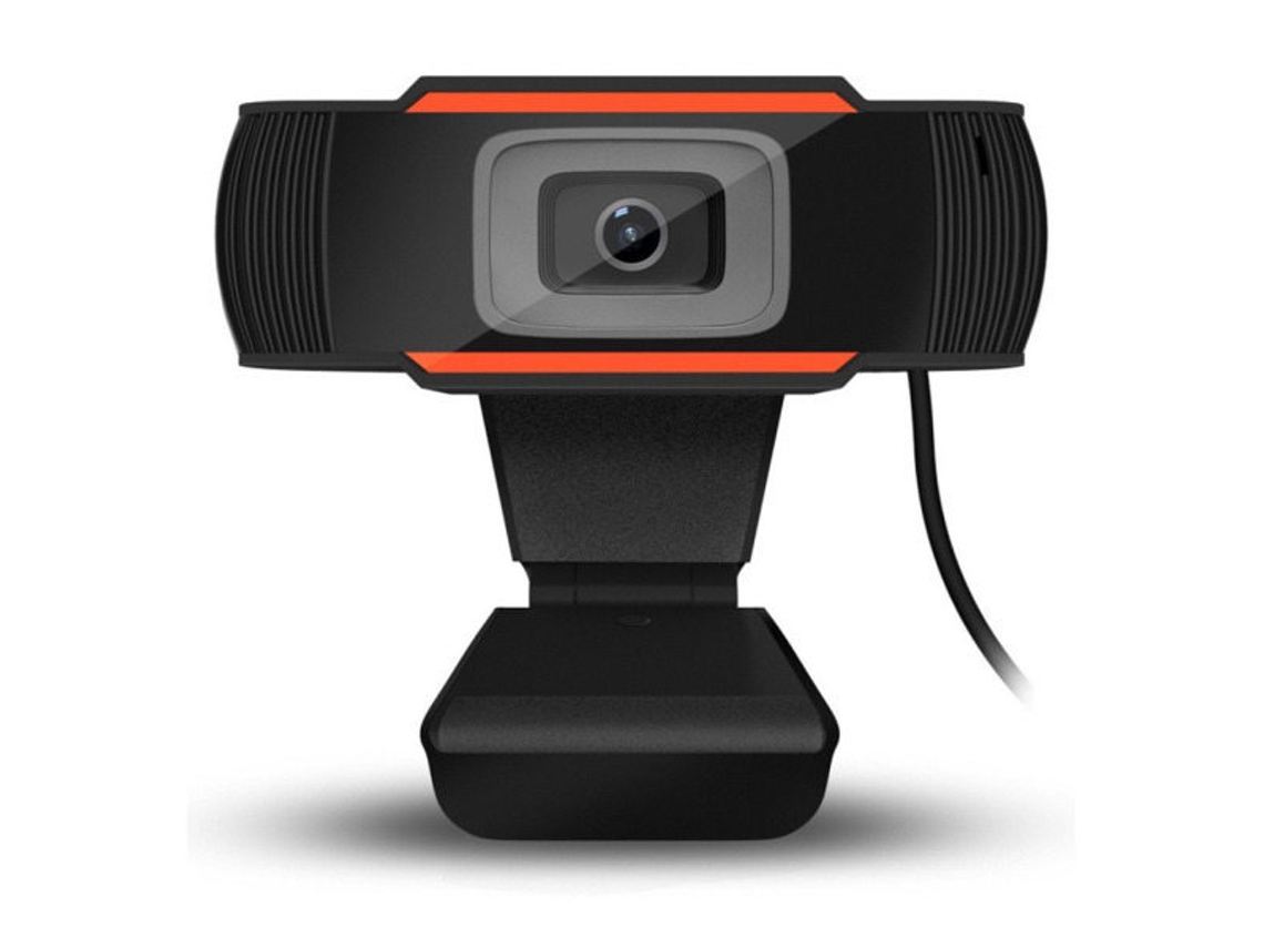 Webcam Usb, 720p, 5mp, Com Microfone E Rotação 180°, Para Computador E Videoconferência