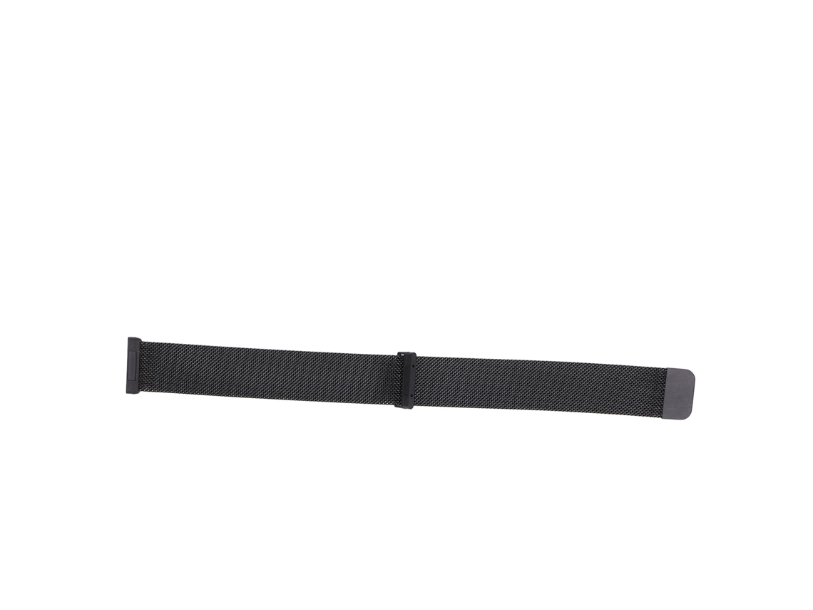 Pulseira magnética de aço inoxidável com liberação rápida para smartwatch Versa 4 e Versa 3, para homens e mulheres.
