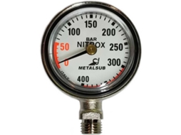 Manómetro de Mergulho METALSUB Nitrox Gauge Capsule Diameter