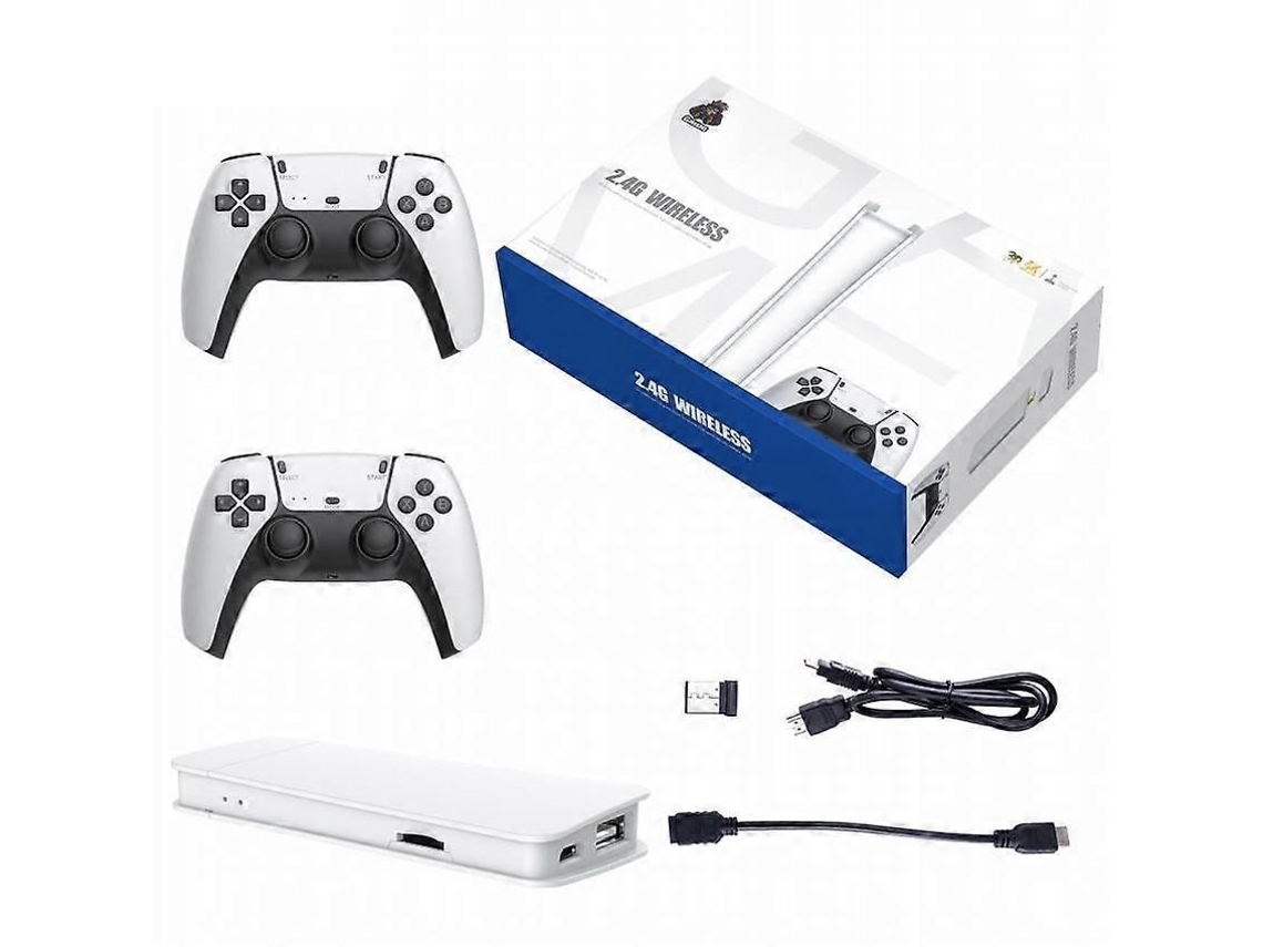 Nostalgicbox 40.000+ 4k Hdmi Retro game console + 2 Controladores Sem Fio, Caixa Nostálgica GOKOCO