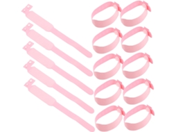 Pulseiras De Identificação Hospitalar Jojofuny Em Pvc Macio E Gravável, 100% Descartáveis Para Recém Nascidos, Ideais