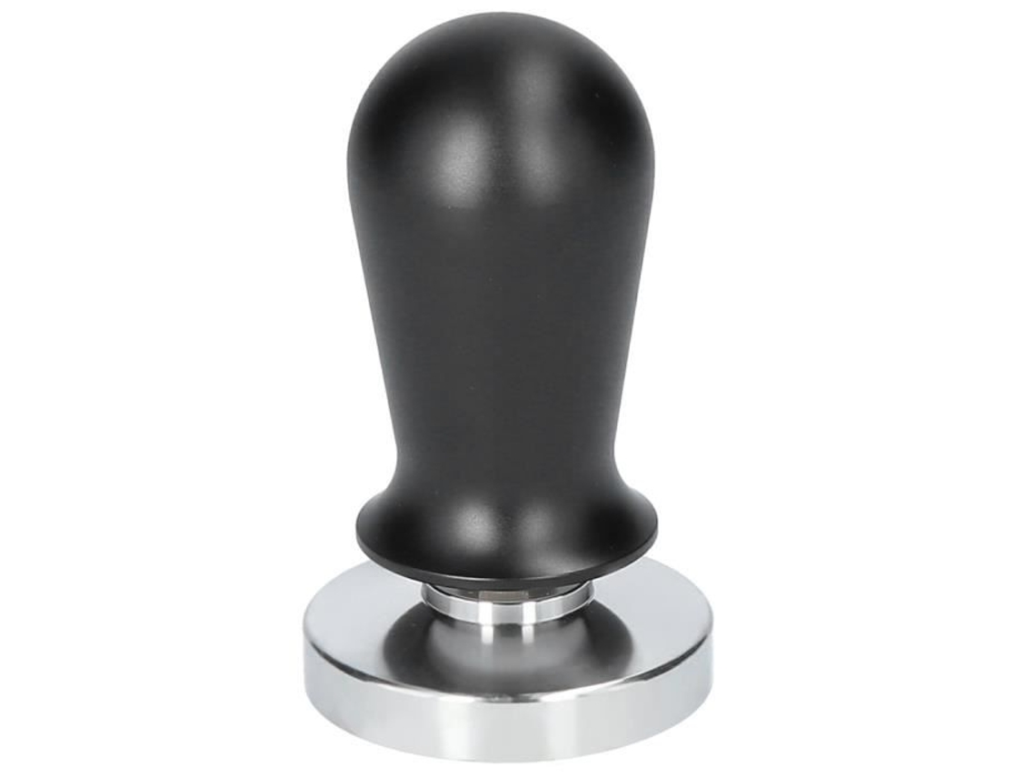 ZJCHAO Tamper de Café em Aço Inoxidável - Prensa de Pó Elástica com Mola - 58mm - Preto ZJCHAO