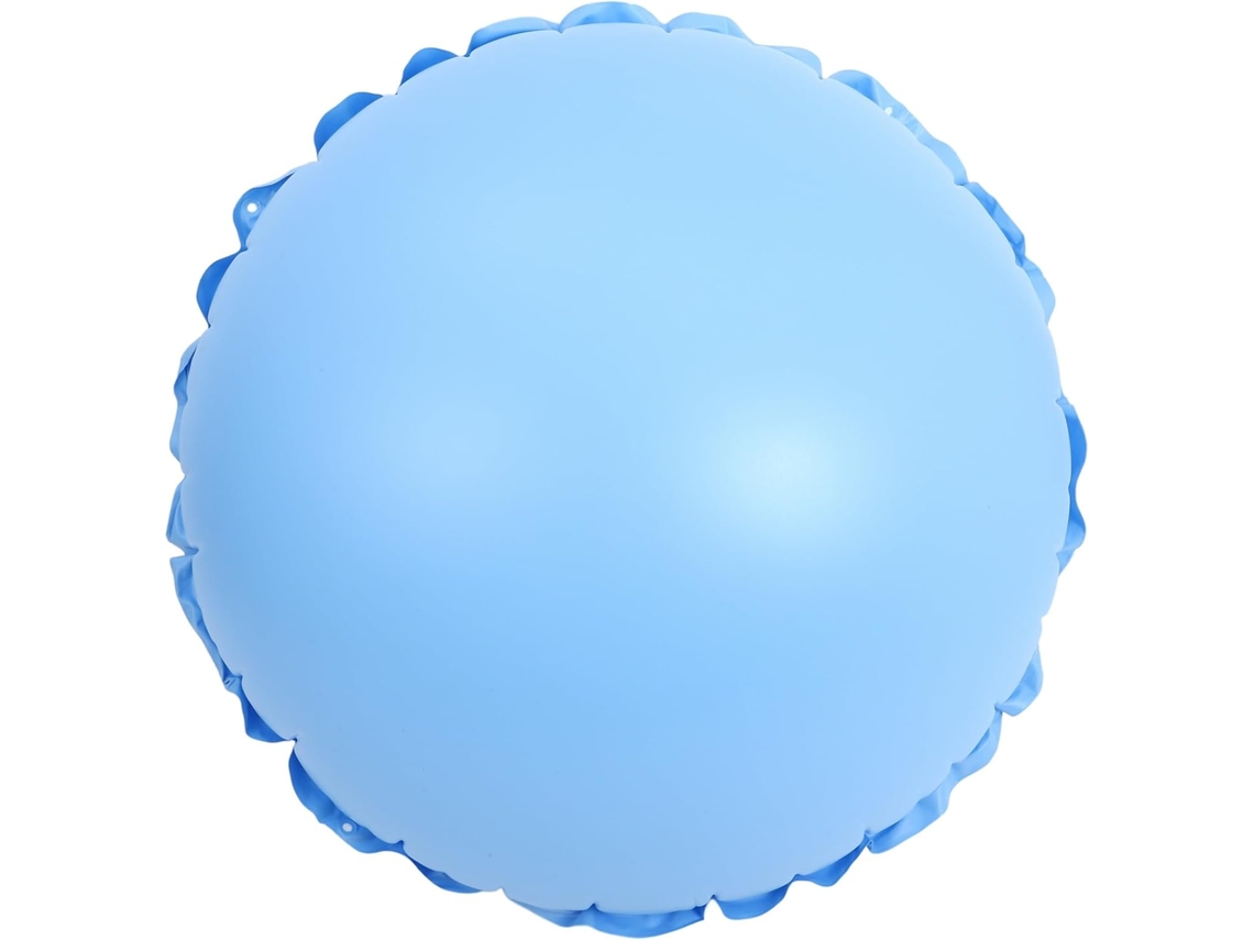 Almofada Inflável Flutuante para Piscina Elevada Inoomp, Almofada de Vinil para Piscina, Pvc Flutuante, Azul Celeste CHABERLU