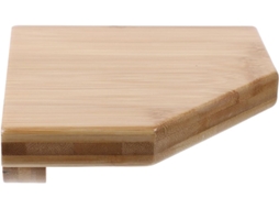 Prateleira De Canto Parede Sem Furos Partykindom Com Suporte Para Armazenamento, Design Simples Para Banheiro E Cozinha