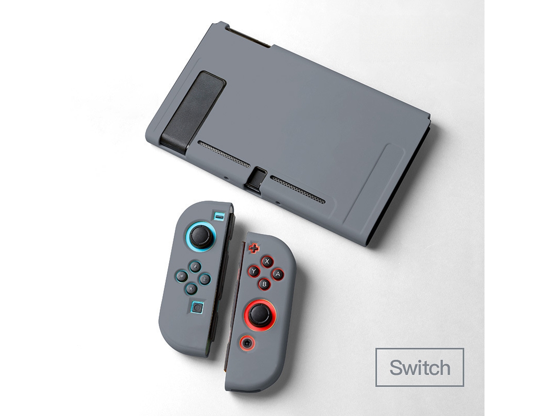 Capa para Nintendo Switch Lite SPQMENT com Semi Fechada (cinza azul)