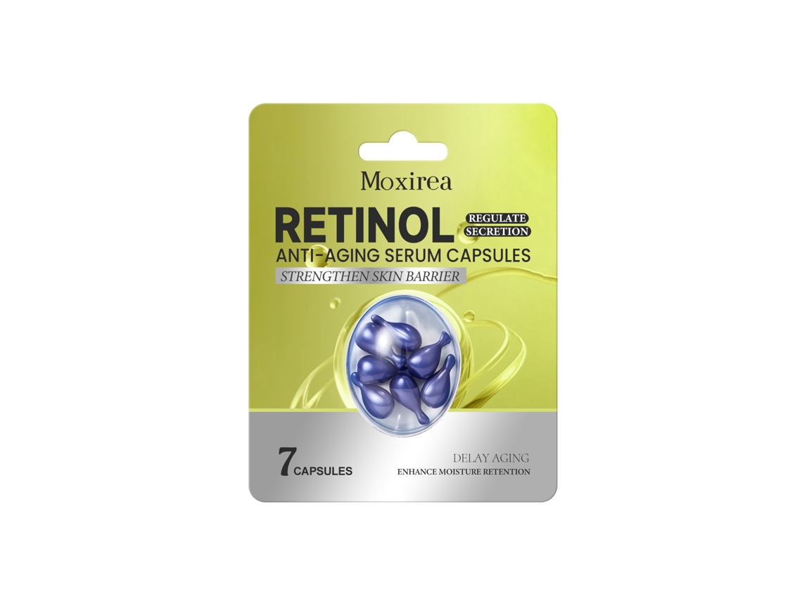 Cápsulas Anti idade Retinol Leite Essencial