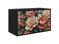 Vidaxl Armário De Tv Montado Na Parede Borne 69 X 33 X 40 Cm