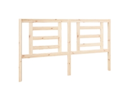 Bed Headboard, Bed Headboards Vidaxl Marrom Madeira De Pinho (166 X 100 Cm)