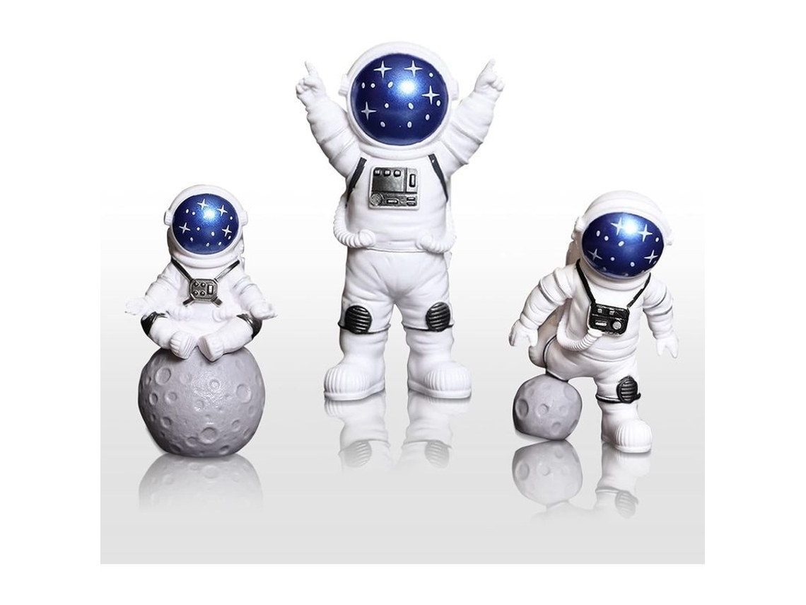 Miniaturas De Astronauta Moderno 2025, Estatuas Espaciales Creativas, Figuras Para Decoración Hogar Y Regalo Infantil