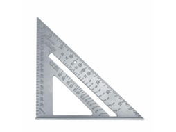 Esquadro De Carpinteiro, Liga De Alumínio 17, 8 Cm, Régua Triangular Para Marcenaria, Ferramenta De Medição Quadrada Para Construção E Telhados