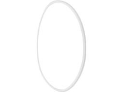 Anel De Borracha Branca Para Base Banqueta Bar, Protetor De Piso Antiderrapante, Acessório Para Assento De Cadeira