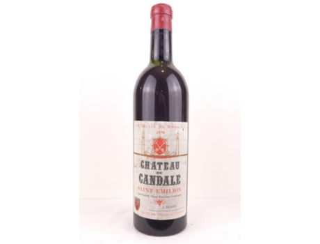 Vinho Tinto CHÂTEAU DE CANDALE 1970 (75 cl - 1 unidade)