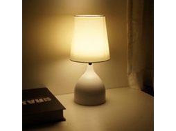 Abajur De Cabeceira Com 3 Níveis Brilho, Design Romântico Com Usb E Regulagem De Intensidade, Luminária De Leitura Led