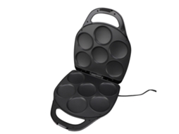 Máquina de Arepas 1400w 6 Slots 3,5'' Antiaderente 110v Us