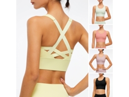 2026rebe-sujetador Deportivo De Yoga Para Mujer Camiseta De Pilates Con Relleno Tirantes Espalda Suave Y Cobertura Completa