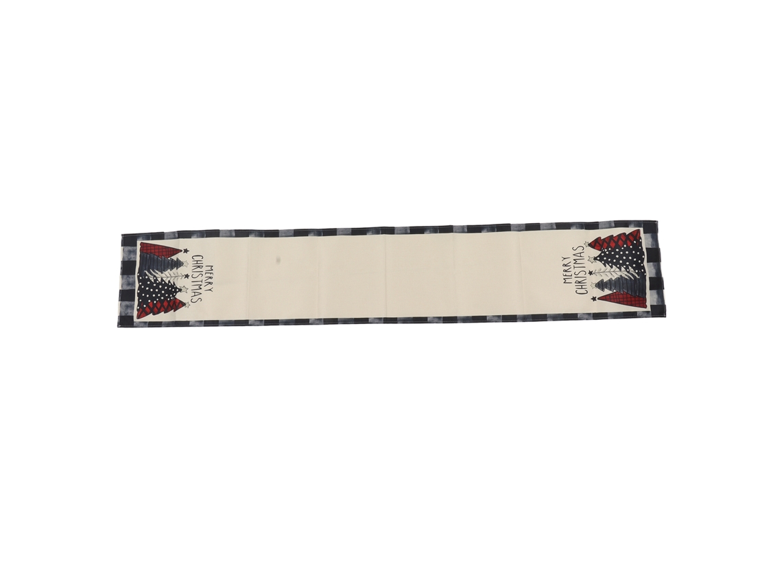 Mantel De Natal Clássico Com Fácil Limpeza