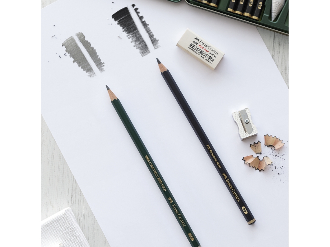 Lápis Pitt Graphite FABER CASTELL Matt 10B