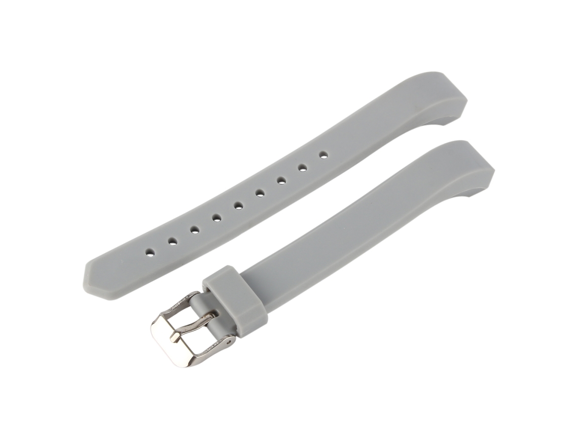 Pulseira para Fitbit Alt Smooth Gray com fivela sólida e segmentada EOOCOO