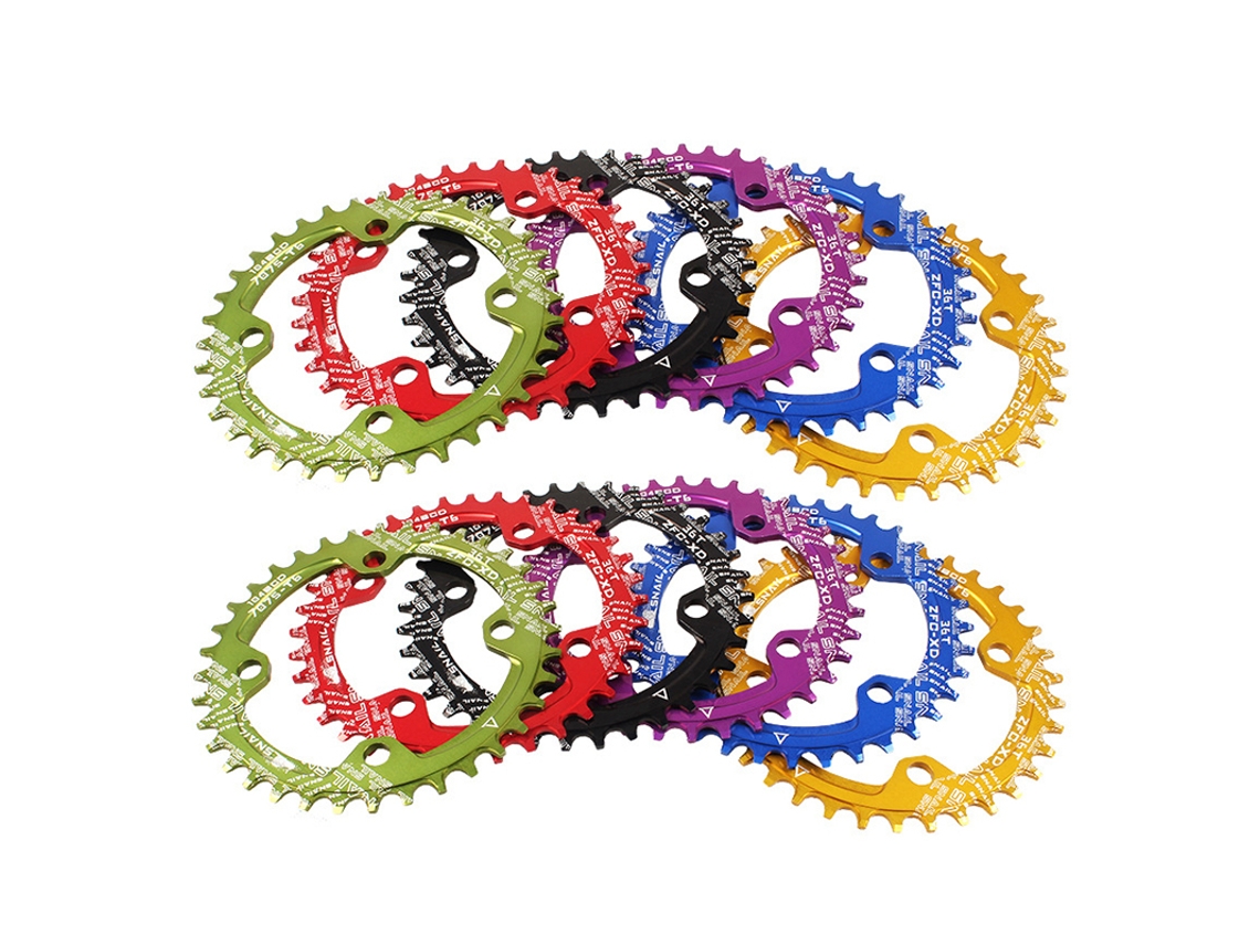 Roda Dentada De Bicicleta Snail 96/104bcd Dentes Largos/estreitos Redondos/ovais 32 38tvayotoy