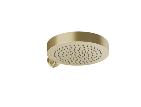 Cabeça de Duche Anti-Calcário GESSI Origini com Articulação Giratória Diâmetro 320 Mm 66152 Cor: Pvd Escovado de Latão