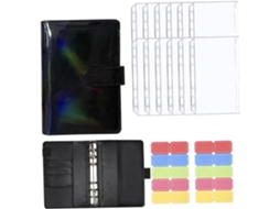 Conjunto De Organizador De Orçamento Portátil Com Argolas Para Recibos E Faturas, Elegante E Prático Gokoco