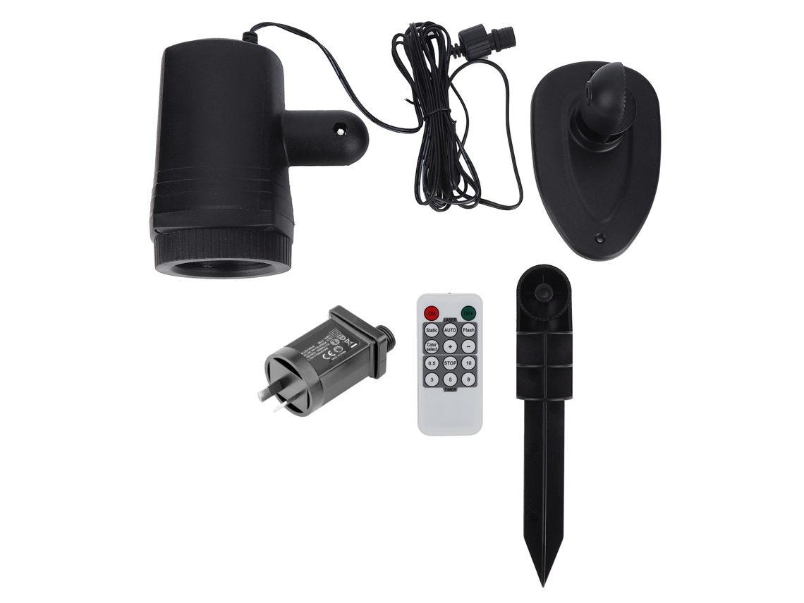 Laxiscreed Projetor Led Para Eventos E Festas Com Controlo Remoto E Alimentação 100-240v