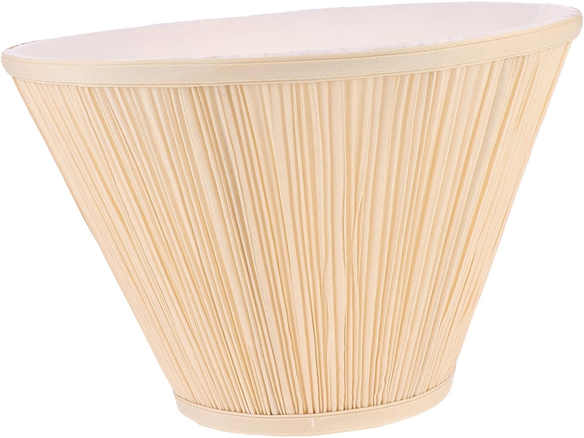 Luminária De Teto Em Tecido Bege Para Quarto