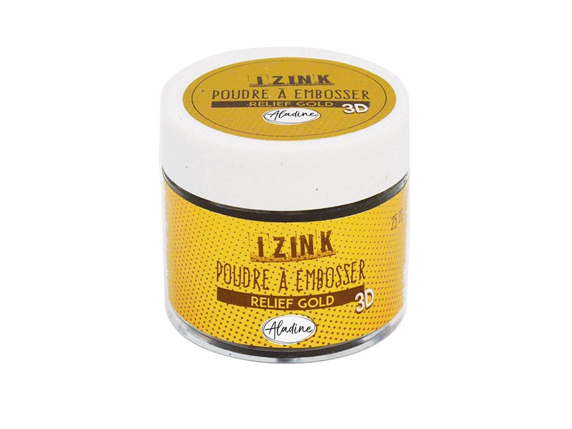 Pó para Relevo Dourado 25 Ml ALADINE