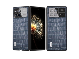 Capa De Celular De Couro Com Textura De Crocodilo Abeel
