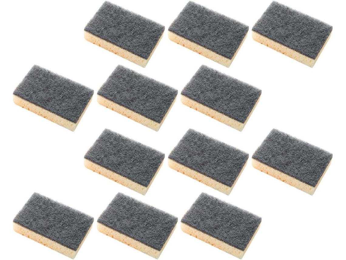 24 Esponjas de Limpeza Cozinha Dupla Face, Feitas Material Esponjoso com Superfície Macia, Ideais CHABERLU