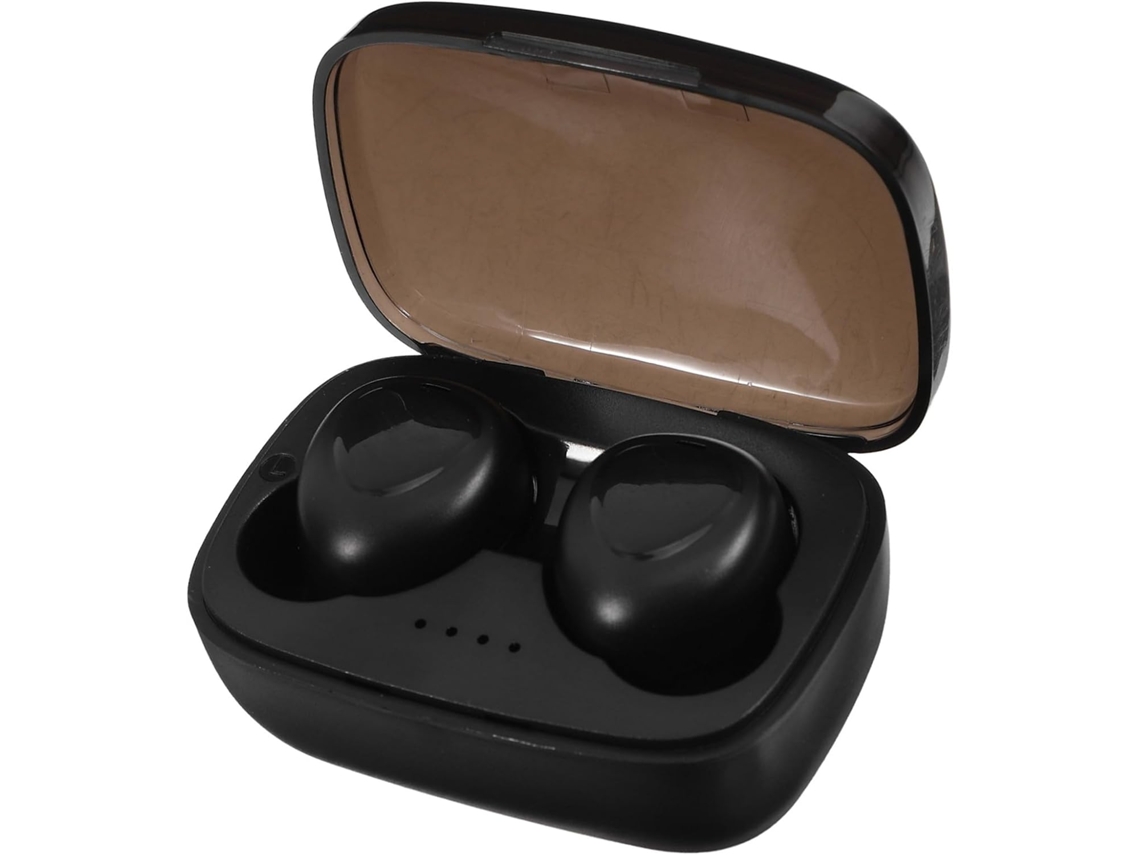 Fones De Sem Fio Com Ruído, Mini Por Toque, Leves E Para Na Cor Preta