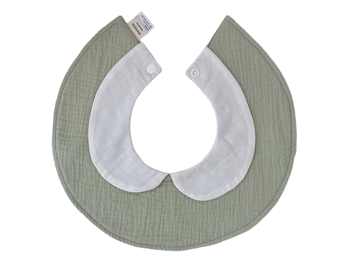Babador Para Alimentação Do Bebê, Avental Anti-baba Para Recém-nascidos, Paninhos De Arroto, Babador Absorvente Forte Para Crianças Com Gola, Babador