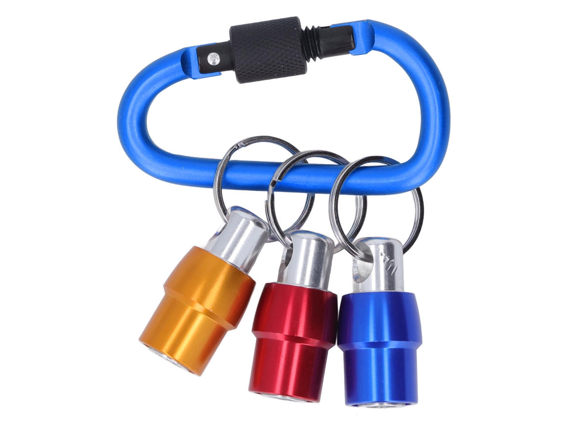 YURU suporte de Ponta de Parafusadeira com Haste Hexagonal Portátil Porta chaves 1/4 Polegada em Azul com Troca Rápida 3 Cores