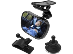 Espelho Retrovisor Para Bebê 2 Suportes, Monitoramento De Bebês, Carro, Segurança Inquebrável Segurança Aquaforge