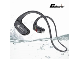 Fone de Ouvido Estéreo Sem Fio Cyboris Ipx8 À Prova D'água, Bluetooth, para Esportes, com Cartão de Memória de 16 Gb. TAISHENGDA