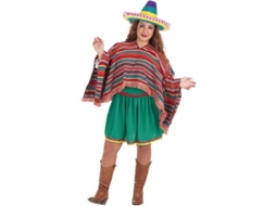 Fato de Mulher TOPDISFARCES Mexicana (Tam: XL)