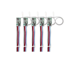 Interruptor de controle remoto universal semi-fio 433,92 MHz, CC 3,6 V-24 V