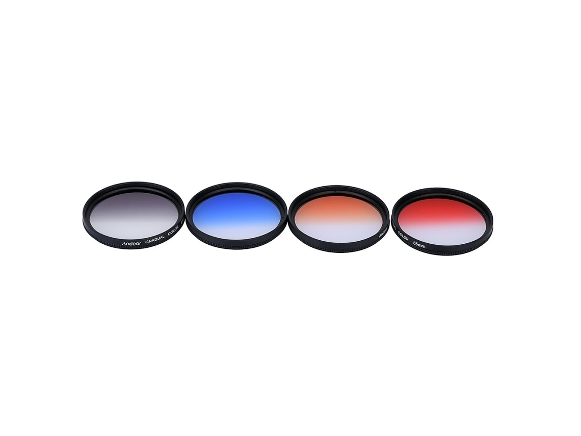 2026 conjunto de Filtros Graduales 55mm Gnd para Lentes, Accesorios de Fotografía