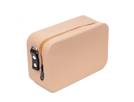 Bolsa De Mulher Libelulla Crossbody Retangular Silicone Rosa (13)