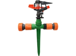 Conector Ajustável para Reparo de Mangueira Irrigação Jardim com Suporte Bico Giratório Oscilante 1/2" | S/MARCA