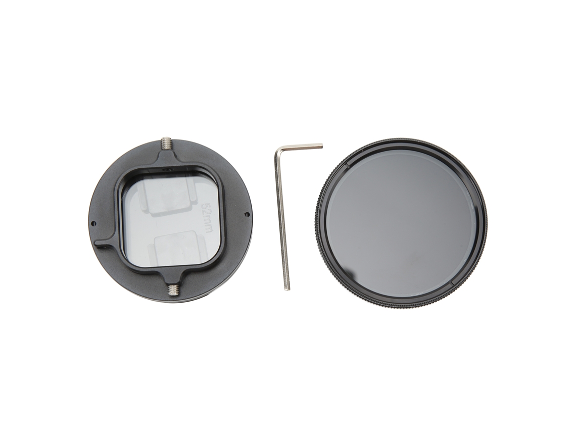 Variable Nd Lens Filter Set Uv Resistant Dustproof 52mm Variable Neutral Density Filter For Hero11 Black LAXISCREED