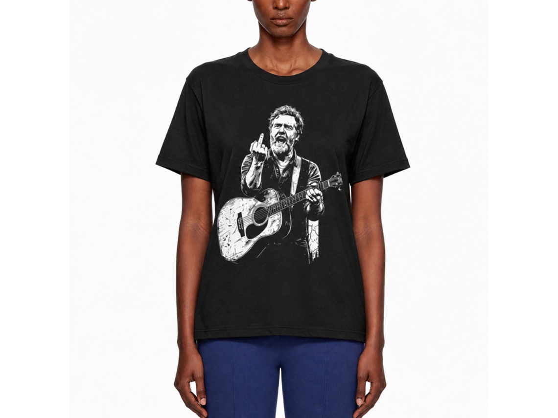 Camiseta Rockinstone Glen-hansard, músico e compositor irlandês (1970–2026) V3, estilo exclusivo de designer.